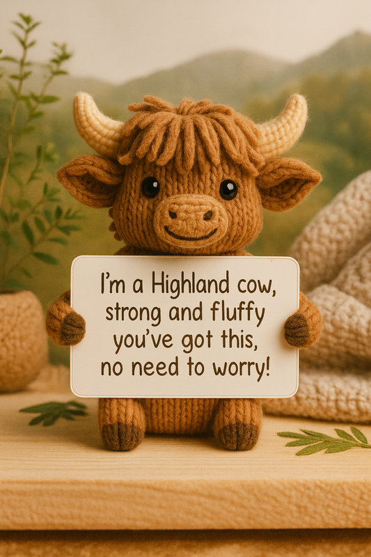 Positive Highland Cow