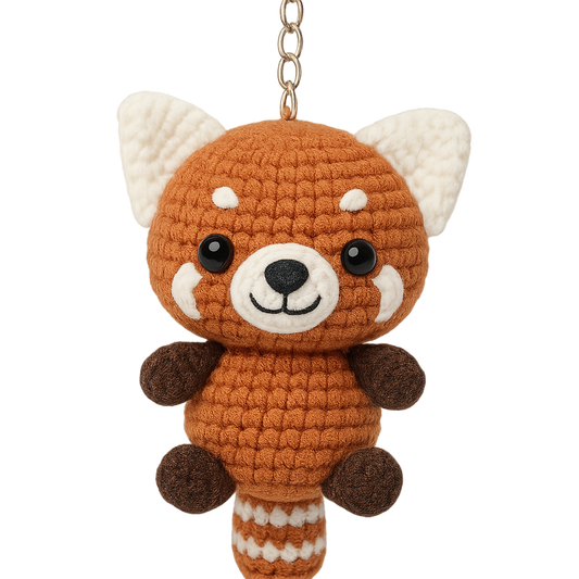 Red Panda Bag Charm